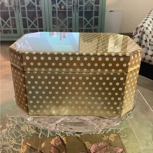 Glass Jewelry Box.